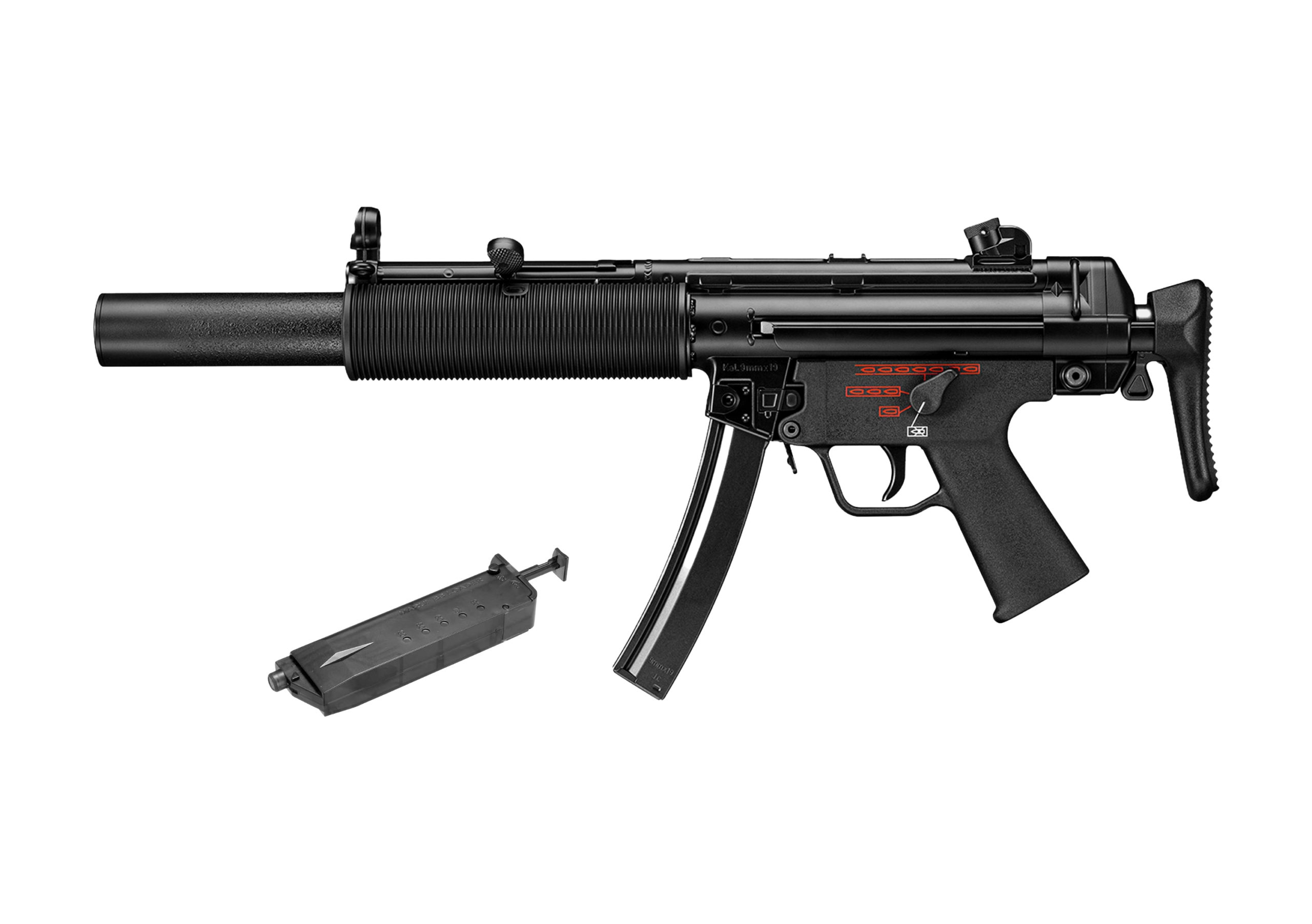 次世代 電動ガン MP5 SD6